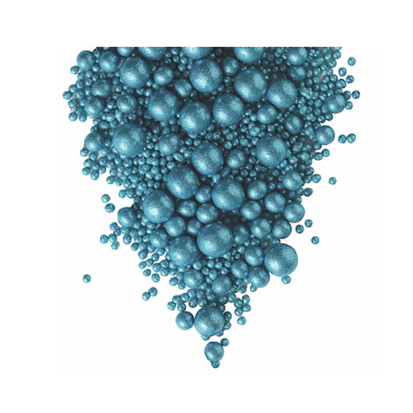 Драже рисовое "Блеск Голубой" 50 гр