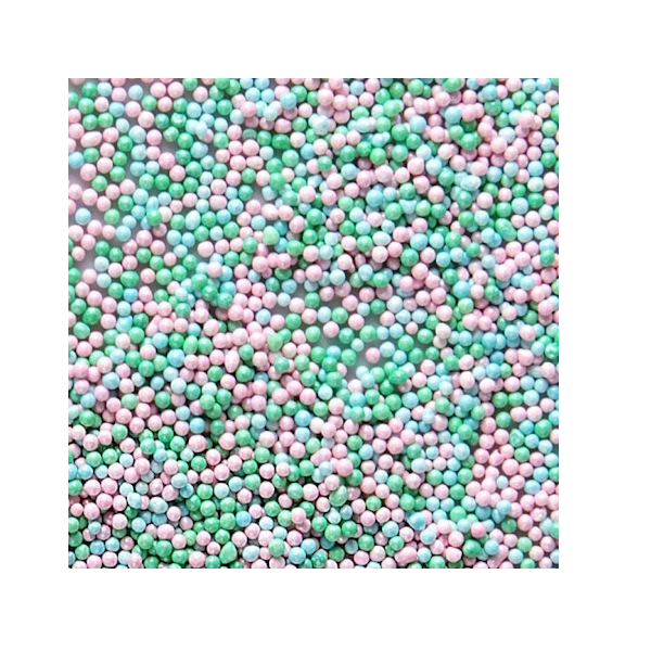 Посыпка "Шарики голубо/зелёно/розовые" 50гр