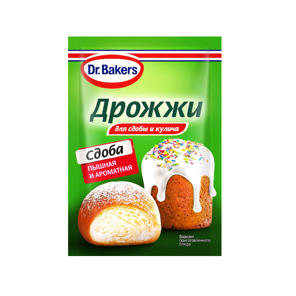 Дрожжи Dr Bakers 8гр
