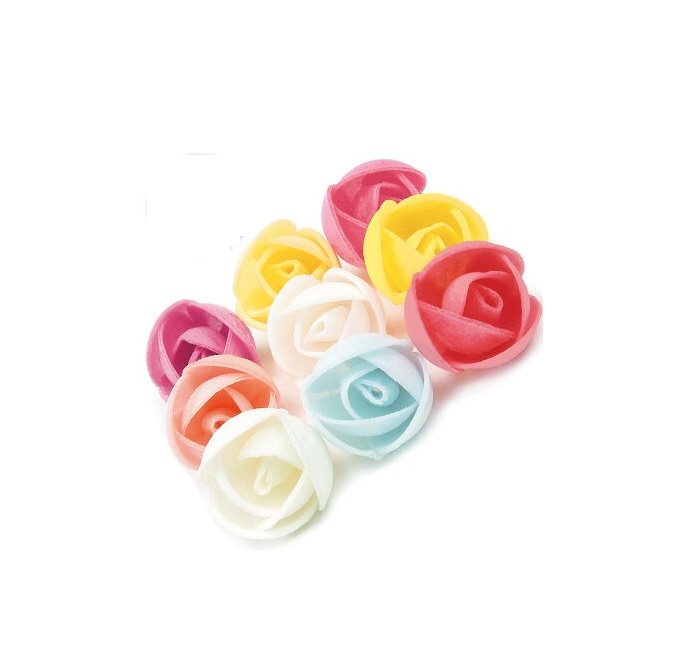 Вафельные Пионы Микс, 3шт