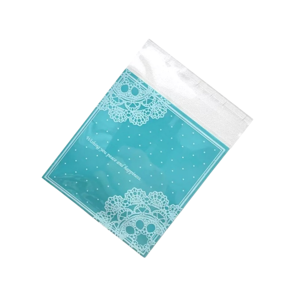 Пакетик Бирюзовое кружево 16*20 см