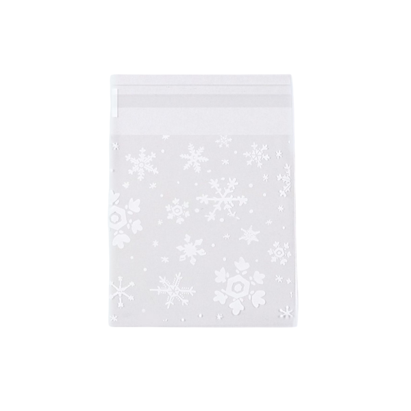 Пакетик Снежинки 10*10