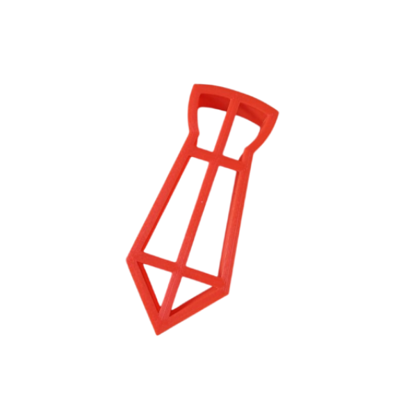 Вырубка пластиковая "Галстук" 8*3см