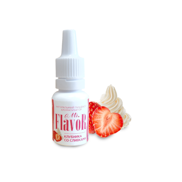 Ароматизатор Клубника со сливками, 10мл