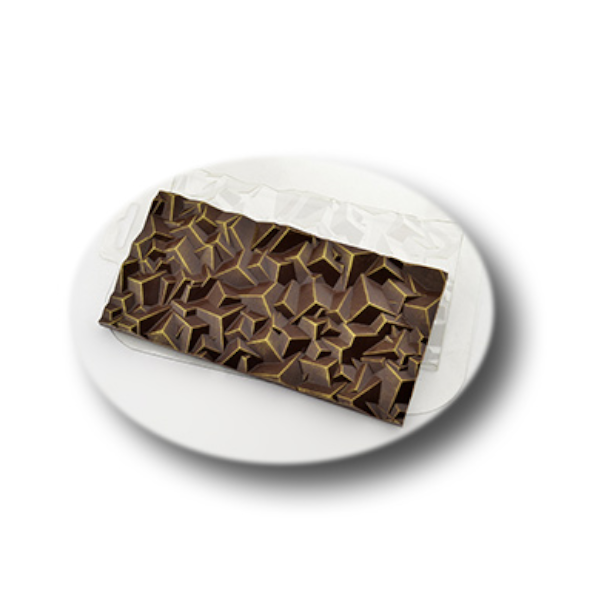 Форма пластик для шоко плитки Сломанный кристалл