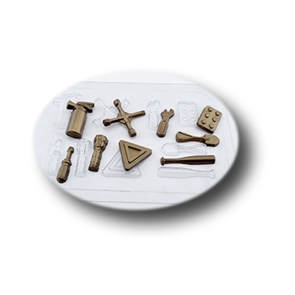 Форма пластик для шоколада Авто инструменты