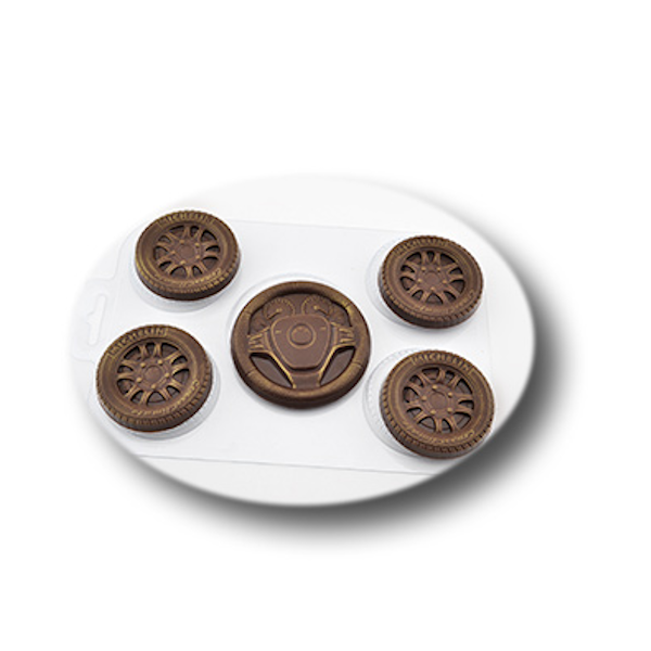 Форма пластик для шоколада Набор автолюбителя