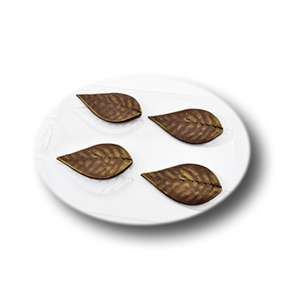 Форма пластик для шоколада Листья вишни