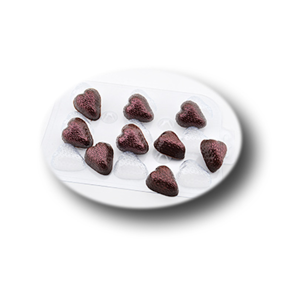 Форма пластик для шоколада Клубника