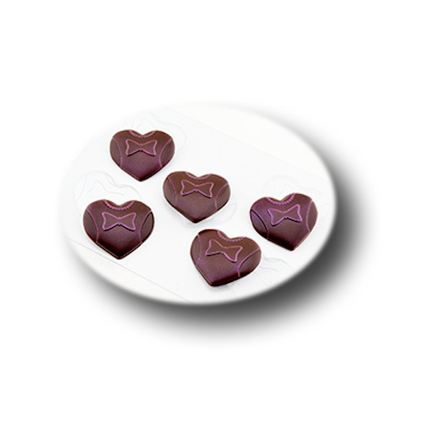 Форма пластик для шоколада Женское сердце
