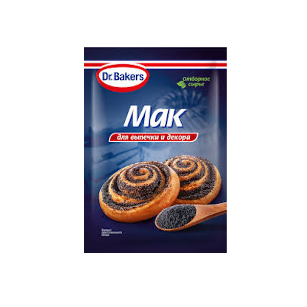 Мак пищевой Dr Bakers 80 гр