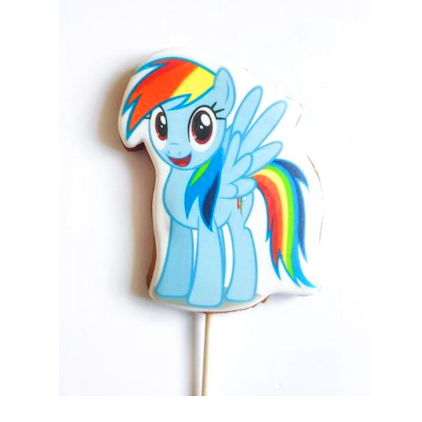 Пряник Литтл Пони голубая