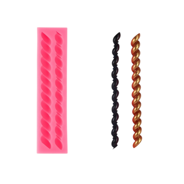 Молд Жгут/верёвка 21 х 4см