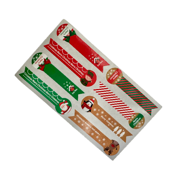 Наклейки "Новый год" (8шт)