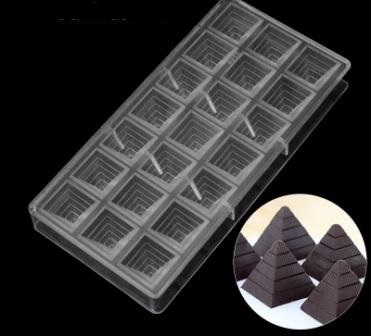 Форма поликарбонат для конфет Пирамида