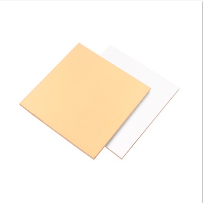 Подложка двухсторонняя ЗОЛОТО/БЕЛАЯ 11,5*11,5см 1,5мм