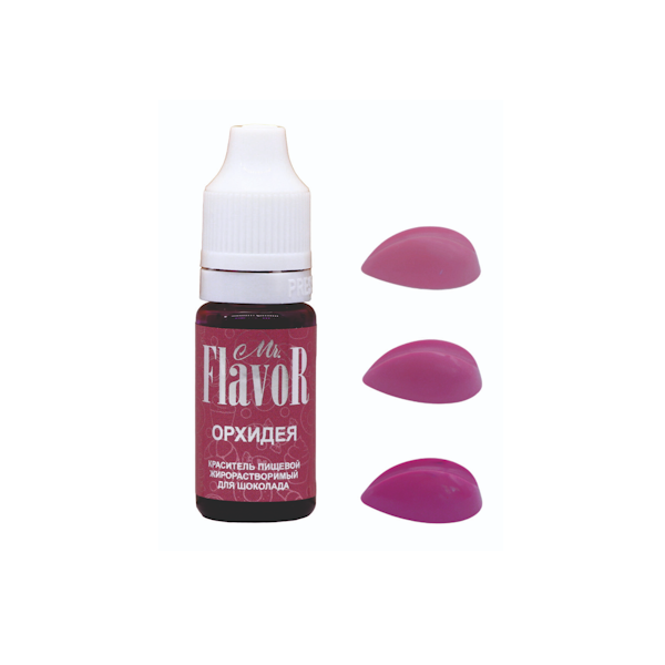 Гелевый краситель жирорастворимый Mr Flavor Орхидея 10 мл