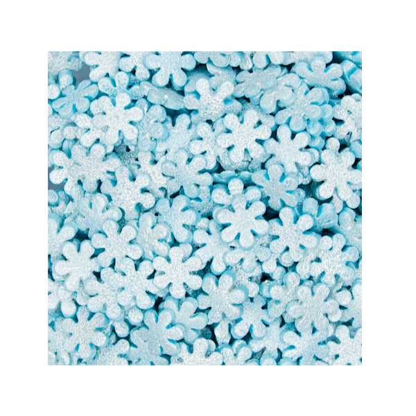 Посыпка "Снежинки голубые" 50 гр.