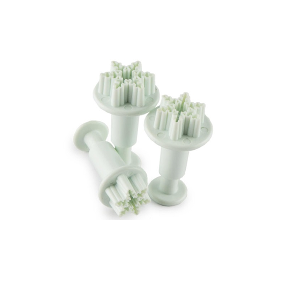 Набор плунжеров Снежинки малые 3шт