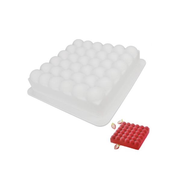 Форма силикон Ягодная очередь 21 Х 21 х 6см