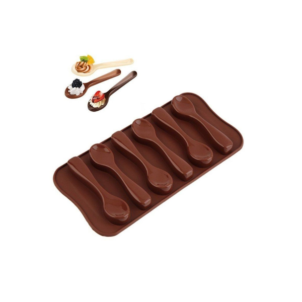 Форма силикон для шоколада Ложечки