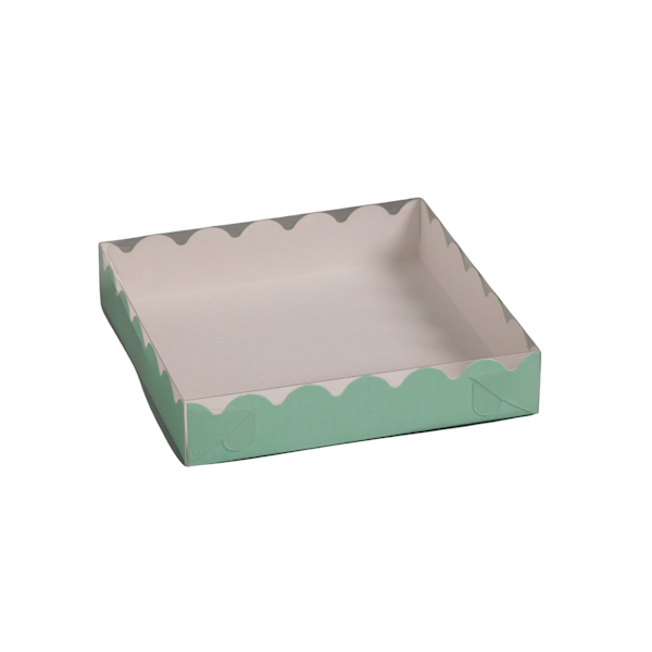 Коробка пряник Мятная 15*15*3 см (10шт)