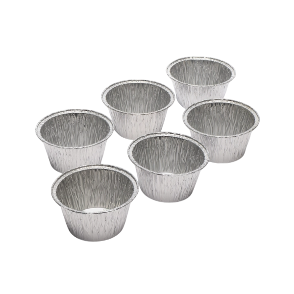 Форма фольгированная для кексов d 8,5см 130мл (6шт)