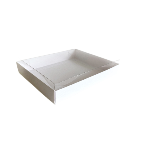 Коробка Белая для клубники 26-21-4 см