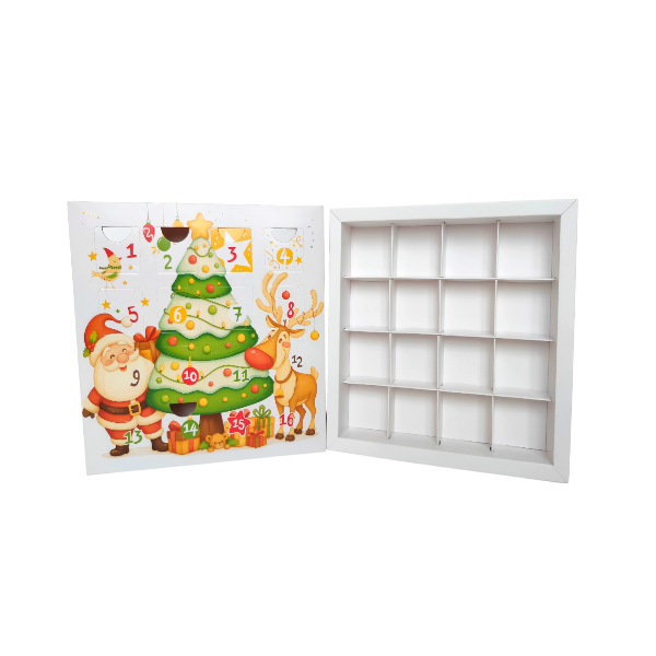 Коробка Адвент 16 конфет