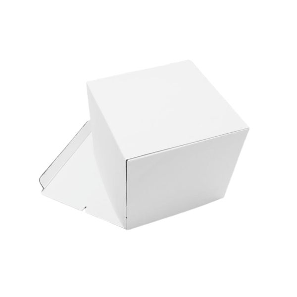 Коробка торт Белая 30-30-19 см (без окна)