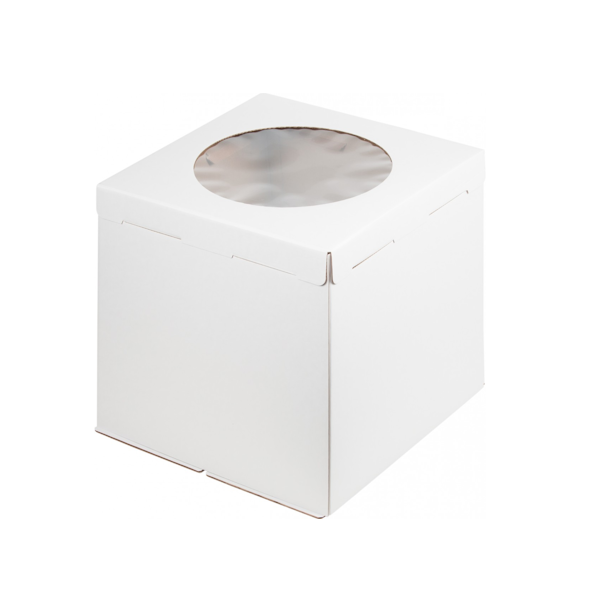 Коробка торт с окном 50-50-50 см
