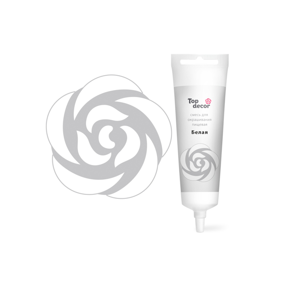 Краситель гелевый Белый 100 гр TП