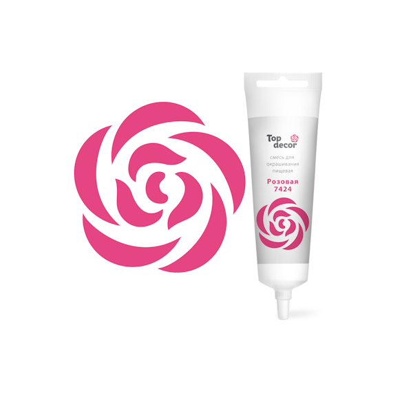 Краситель гелевый Розовый 100 гр ТП