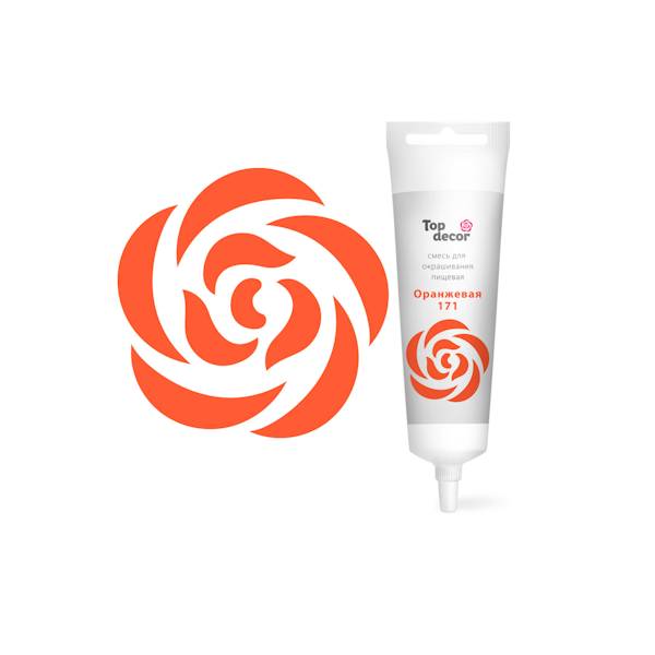 Краситель гелевый Оранжевый 100 гр ТП