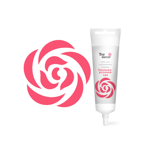 Краситель гелевый Неоново-Розовый 100 гр ТП