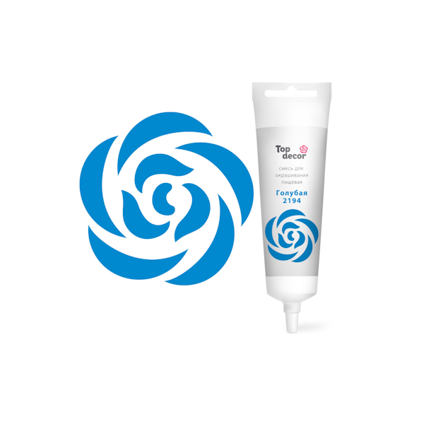 Краситель гелевый Голубой 100 гр ТП