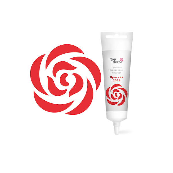 Краситель гелевый Красный 100 гр ТП