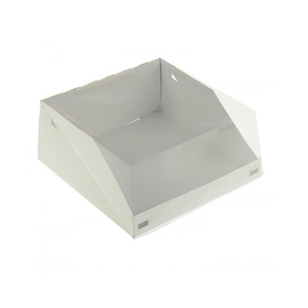 Коробка прозрачная 22,5-22,5-10 см
