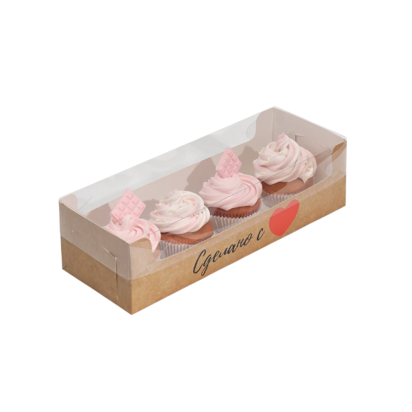 Коробка рулет Сделано с любовью (5 шт)