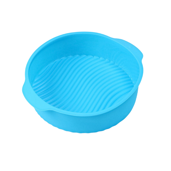 Форма силикон круглая с ручками 22см