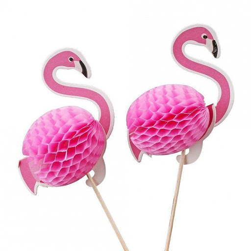 Топперы Фламинго 6 шт