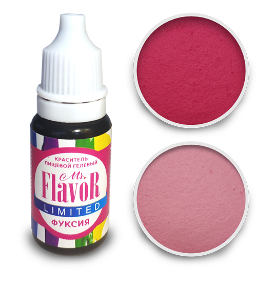 Гелевый краситель Mr Flavor Фуксия 10мл