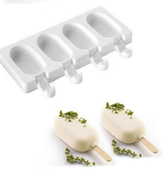 Форма силикон Эскимо 4шт (мини)