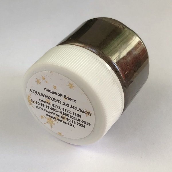 Плотный кандурин Коричневый хамелеон (10г)