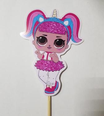 Топпер Кукла Лол №3 рог