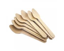 Ложка дерево 10см (12шт)