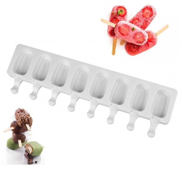 Форма силикон Эскимо 8шт (мини)