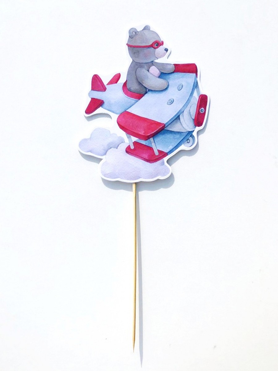 Топпер Мишка-Пилот