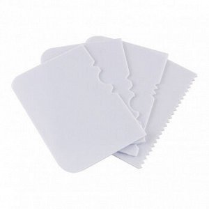 Скребки пластиковые комплект 4 шт