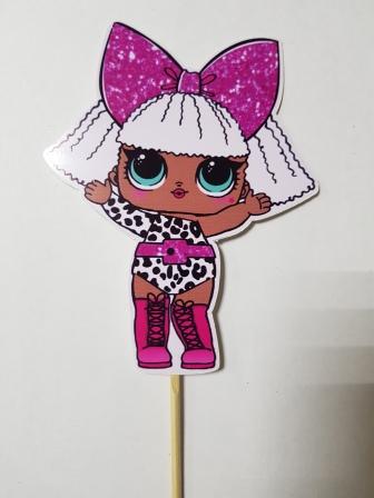 Топпер Кукла Лол №1 бант